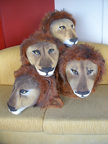 Lion Head Hats
