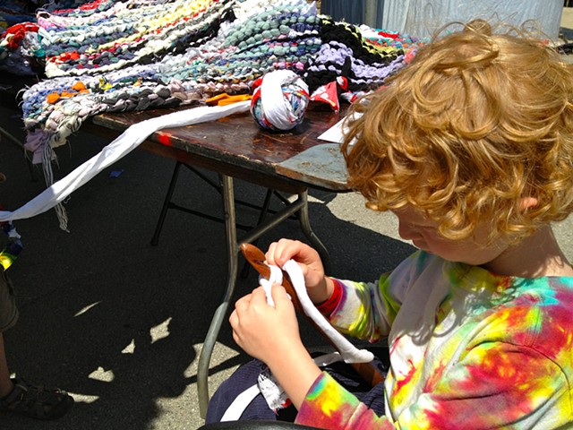 Crochet Jam, Maker Faire, Bay Area