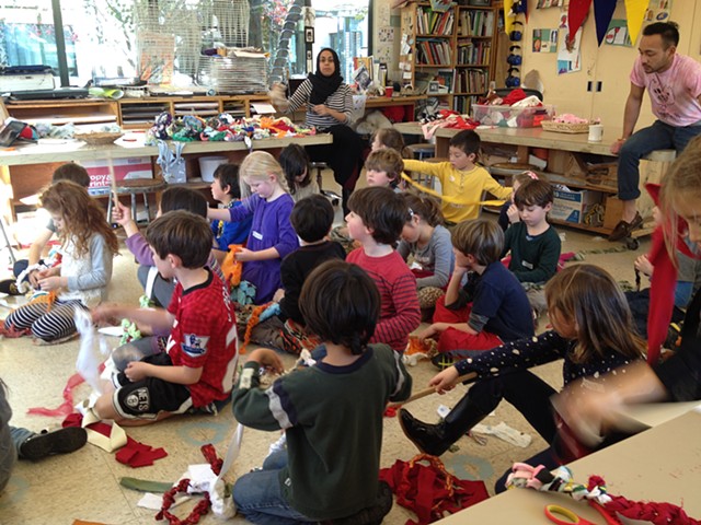 Crochet Jam, San Francisco Day School, San Francisco, California