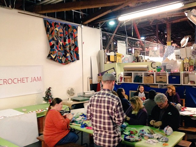 Crochet Jam, SCRAP SF
