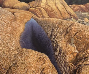 Vaino Kola painting oil on canvas Deep Pool, Deer Isle Turtle Gallery Maine