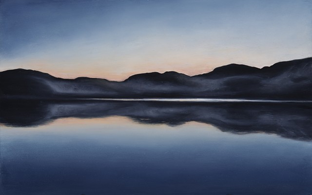 Adele Ursone, coastal morning, landscape painting, The Turtle Gallery, Deer Isle, Maine, Fine Art, Painting