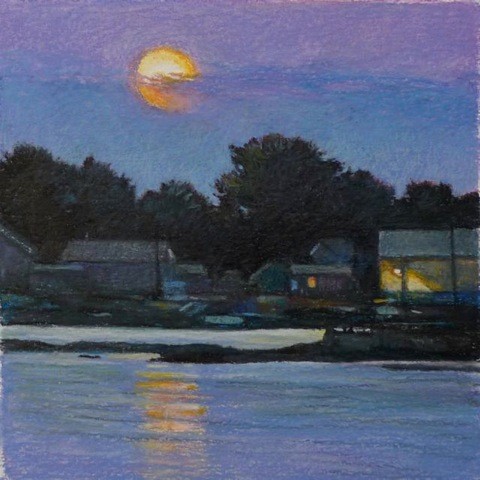 Sandy Wadlington, pastel, printmaker, Turtle Gallery, Deer Isle, Maine, Stonington, Blue Hill, Bar Harbor