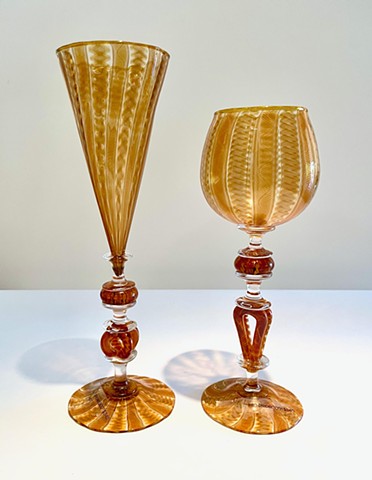 Kenny Pieper, Glass, Goblets