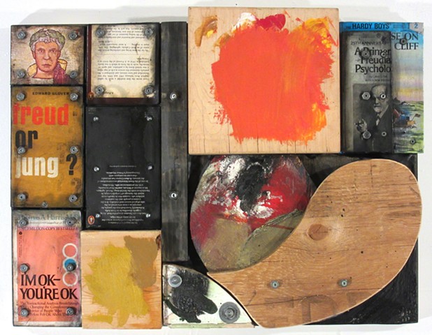 book art Marc Gagne assemblage mixed media construction 