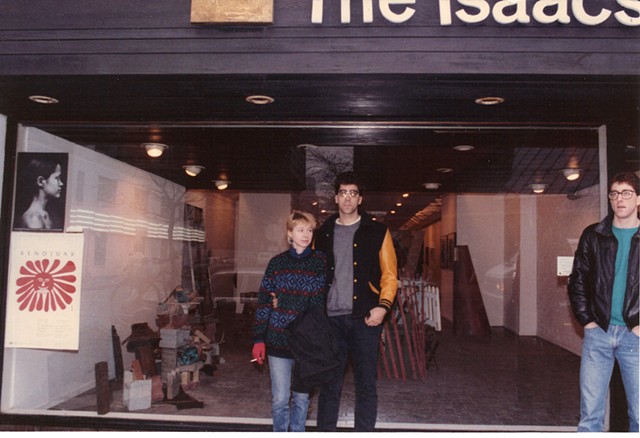 Outside Isaacs Gallery, 1986