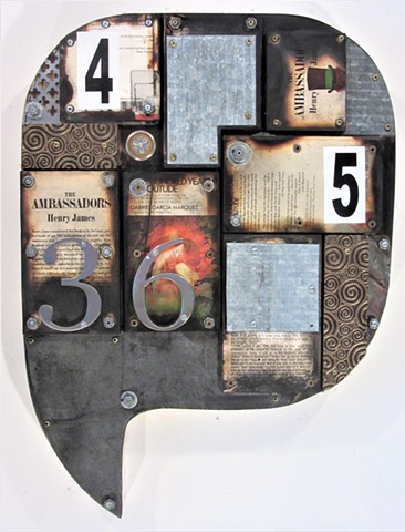 abstract book art shaped art Schwitters Rauschenberg Johns  