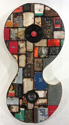 abstract book art (shaped canvas) Schwitters Rauschenberg Johns  