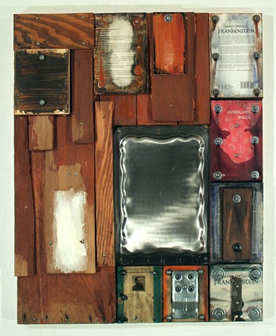 Mixed media, assemblage, book art, collage