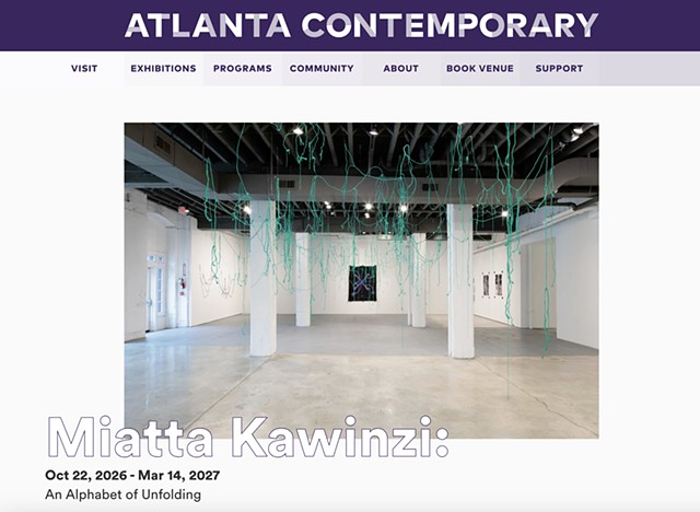 “Miatta Kawinzi: An Alphabet of Unfolding” | Solo at Atlanta Contemporary
