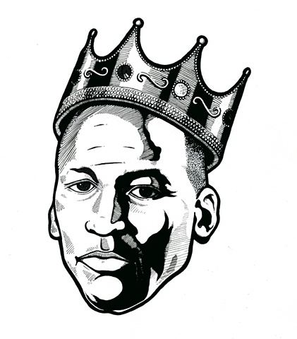 Michael Jordan w/ Crown
