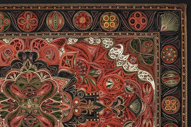 Small Red Rug (corner detail)