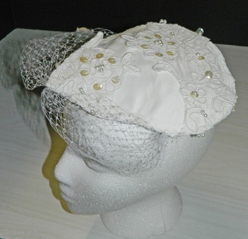 Spamalot----Wedding Fascinator for the Laker Girls