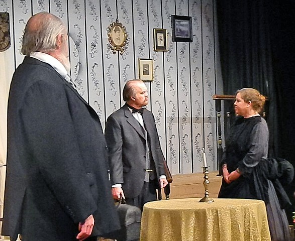 Gregory Black, Elizabeth Graham, and Inspector Martin