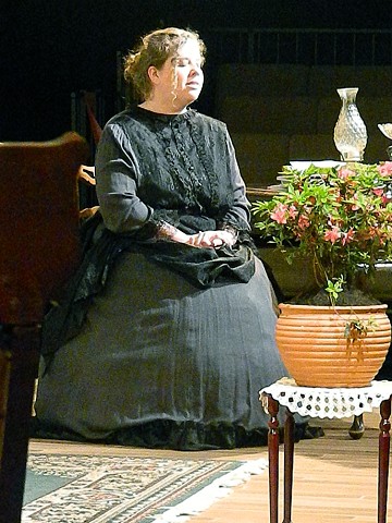 Elizabeth Graham--black dress adjustments