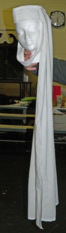 Spamalot----Nun Style hats for the Laker Girls