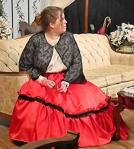 Elizabeth Graham--Red Dress