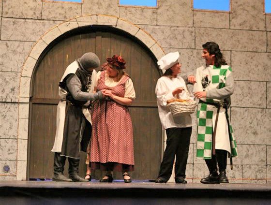 Lancelot and Robin with French people (Run Away)