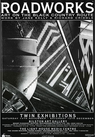 Black Country Route "Roadworks" exhibition poster