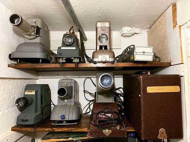 Bob Lewis's (RIP) Slide Projector Collection