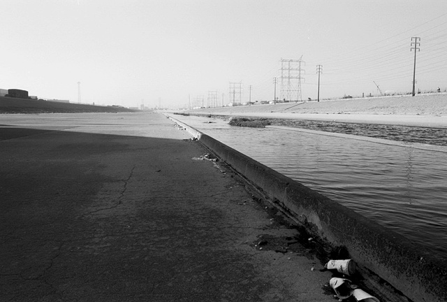 LA River, Bed & Discarded Beverage Cups