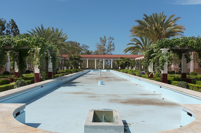 Pool, J. Paul Getty Villa, Pacific Palisades