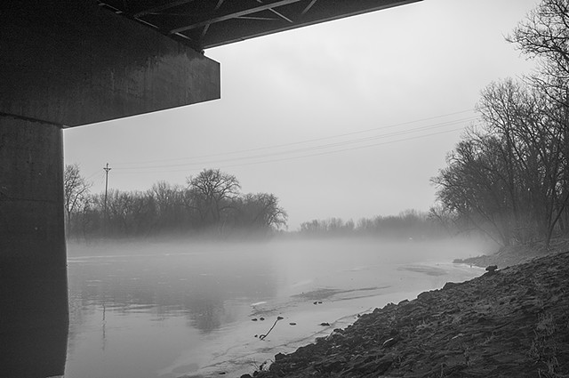 Minnesota River, View from Under the 35W Bridge