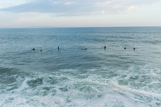 Surfers, Will Rogers State Beach, Pacific Palisades