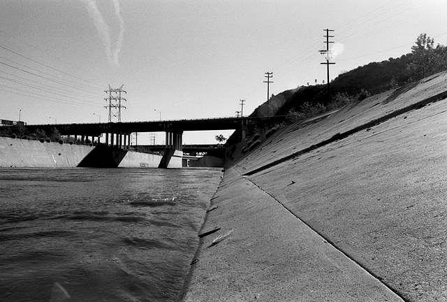 LA River, View from the Concrete Bed