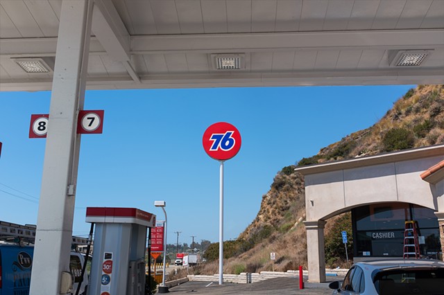 Gasoline Station, Malibu Village