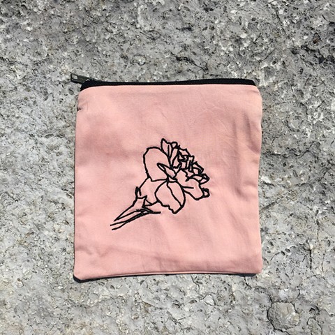 embroidered carnation, 3