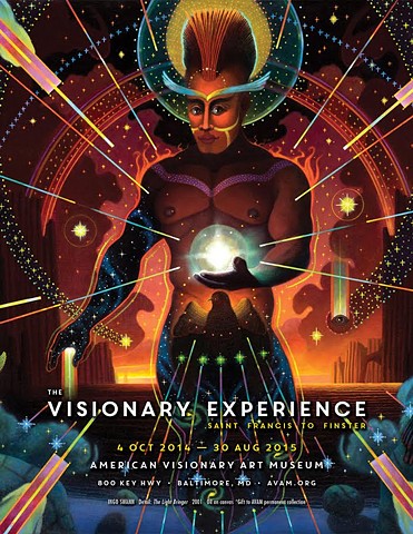 Poster for a show i was in at The Visionary Art Museum called The Visionary Experience 
