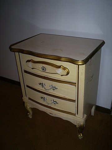 French Country End Table 