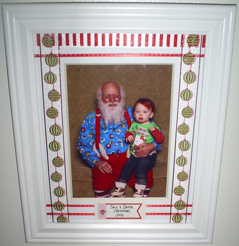 Skylar and Santa 2013