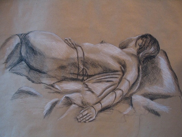 figure drawing by ashley seaman