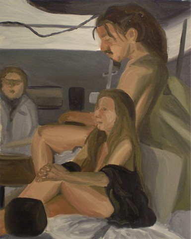 figure oil painting by ashley seaman