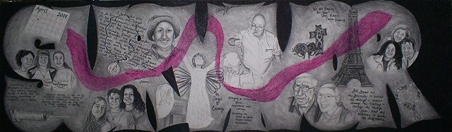 breast cancer survivor story drawing by ashley seaman