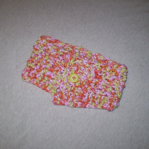 hand-crocheted button headwrap by ashley seaman