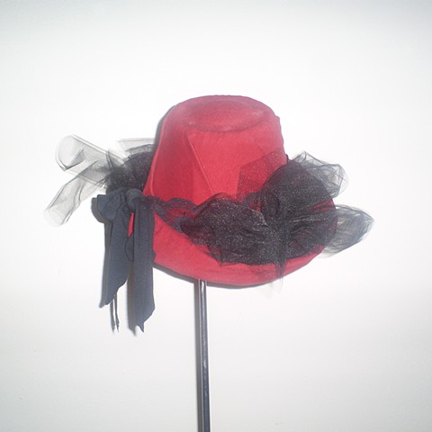 handmade costume hat by Ashley Seaman