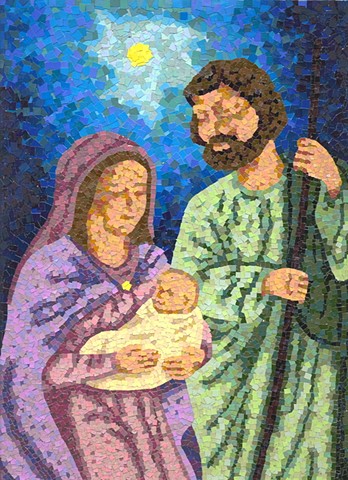 Holy Family Mosaic