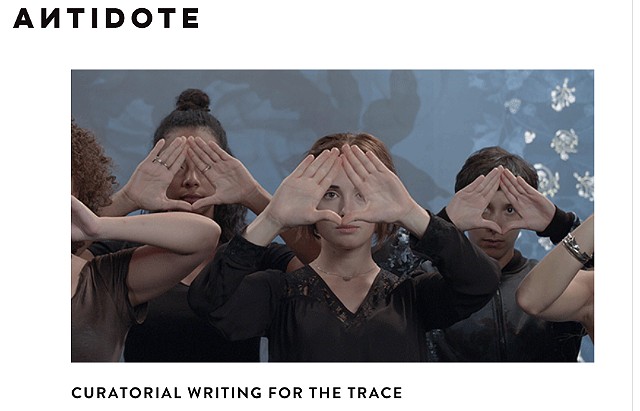 Antidote - Curatorial writing for The Trace