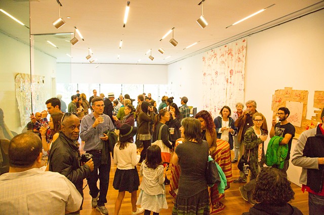 Image from closing reception.
February 28th, 2015