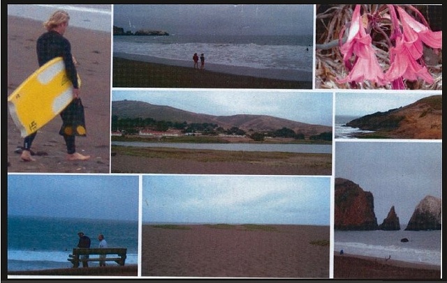 Rodeo Beach postcard 3