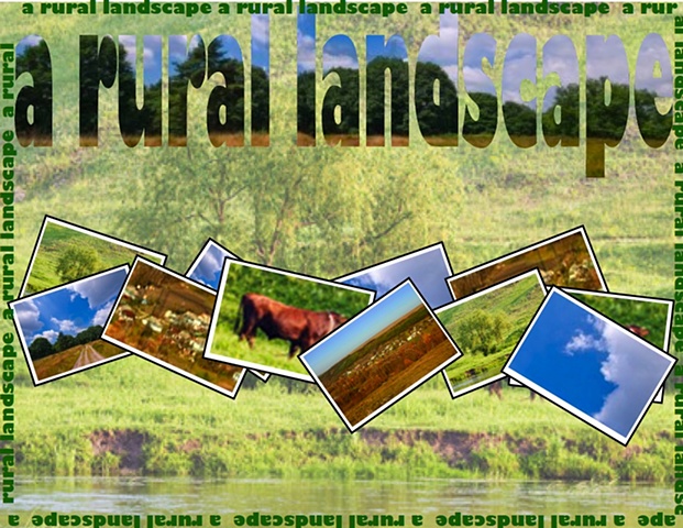 "Rural Landscape" collage