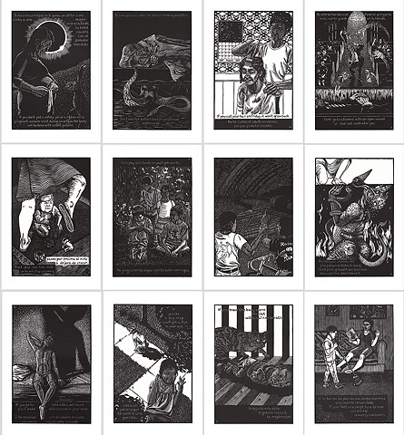 whole suite of 12 prints