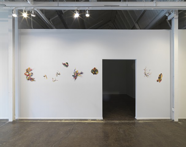 Installation view, Chicago Artists Coalition