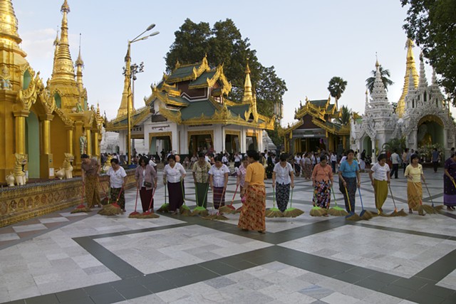 Shwedagon Pavilion, Yangon, Myanmar