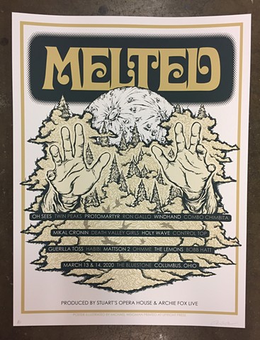 Melted Music Festival 2020 Poster