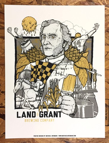Land Grant Poster SOLD OUT