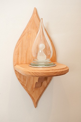 A Drop of Bliss- Glass Medallic Sculpture 